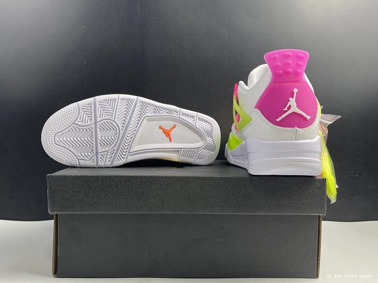 Pink - Retro White CV7808-100 (GS) Jordan Lemon 4 0304